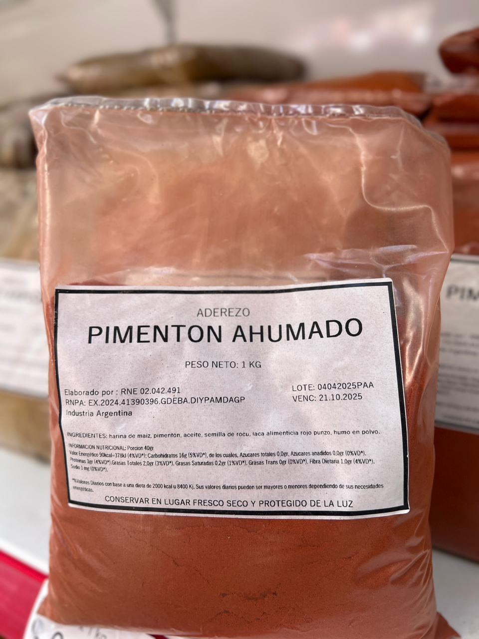 Pimenton ahumado - Distribuidora